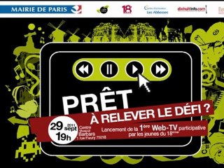 Web TV Conseil de la Jeunesse du 18e