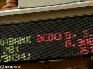 El Ibex 35 cae un 2,64% en la apertura