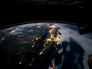 ISS Timelapse video over Earth