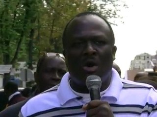 MANIFESTATION PANAFRICAINE A L'UNESCO (5)   INTERVENTION DU Pr COOVI-GOMEZ