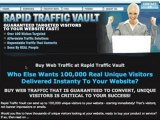 Buy Web Traffic Available at Rapid Traffic Vault, Pick up More Traffic and also Unique Visitors At A Site