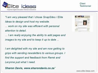 Secrets Of A Successful Website Video