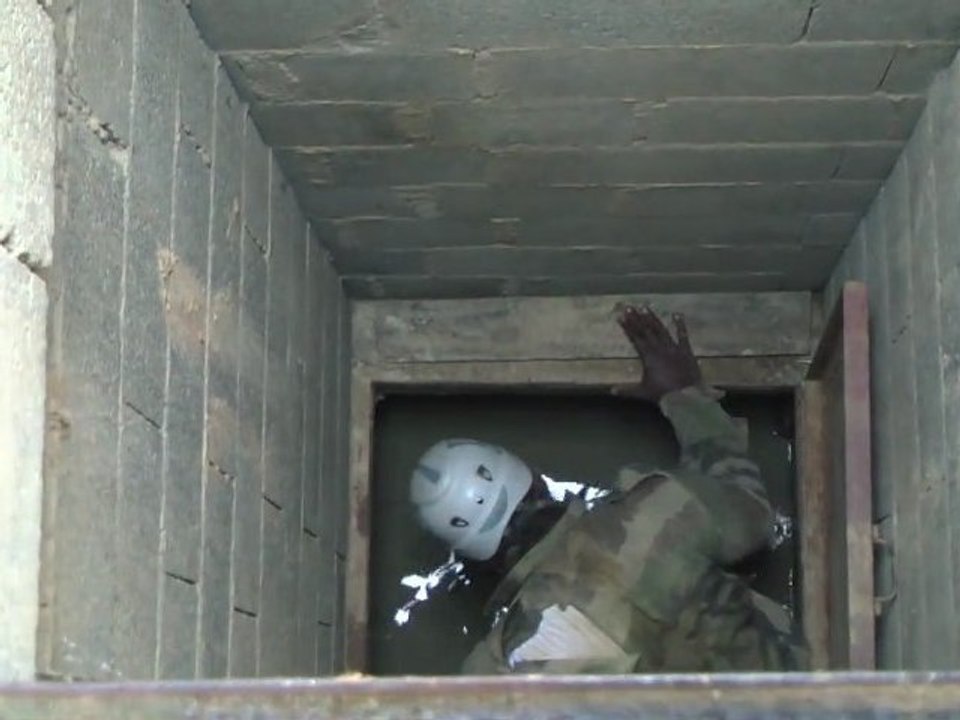 Les joueurs de l'équipe 1 de l'ASC XIII en stage commando avec le 3ème RPIMA :