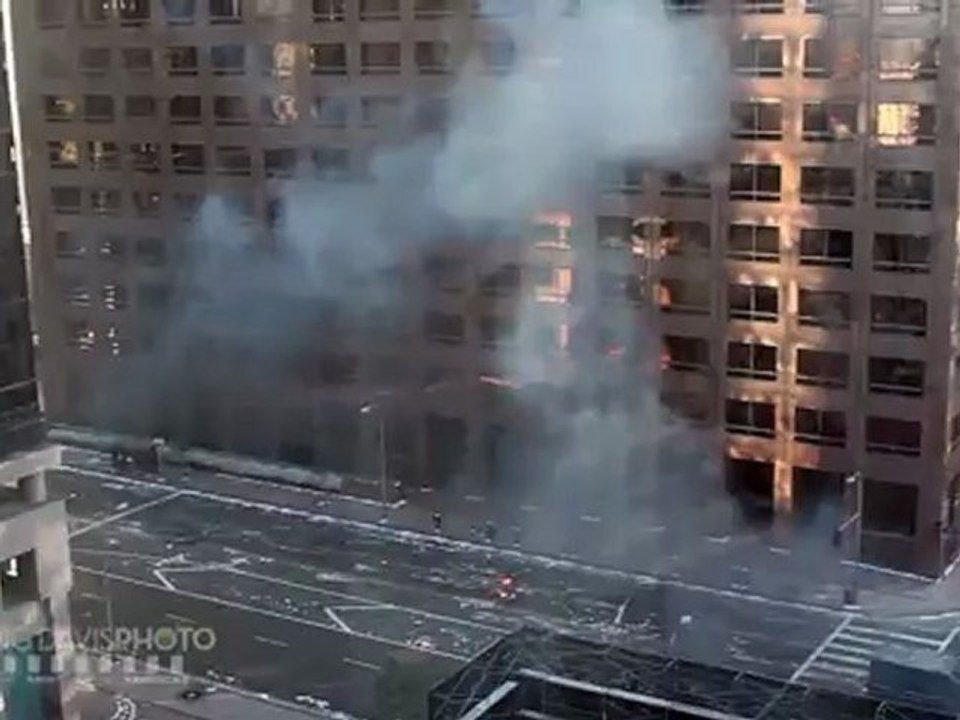 The Dark Knight Rises - Exclusive Fireball Explosion Scene