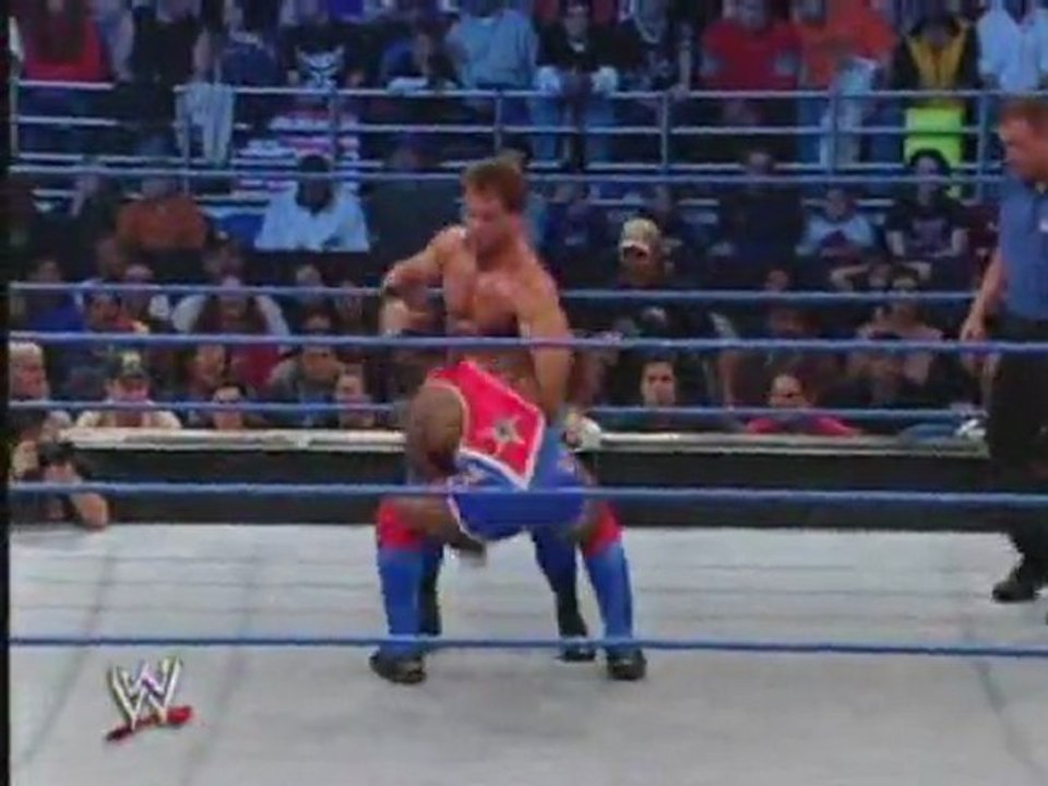 Chris Benoit vs Shelton Benjamin - Smackdown 09.01.2003