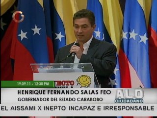 Salas Feo podría ir a las primarias