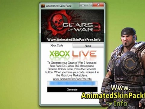 Download Gears of War 3Weapon Skins Pack DLC Free on Xbox 360!