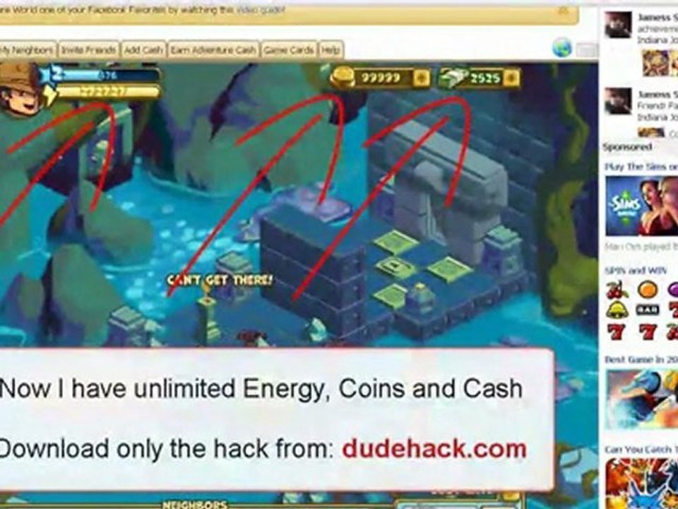 Adventure World Hack-Coins+Cash+Energy Hack (Adventure World Zynga Cheats and Hacks)