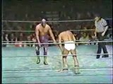 Mil Mascaras vs Perro Aguayo.