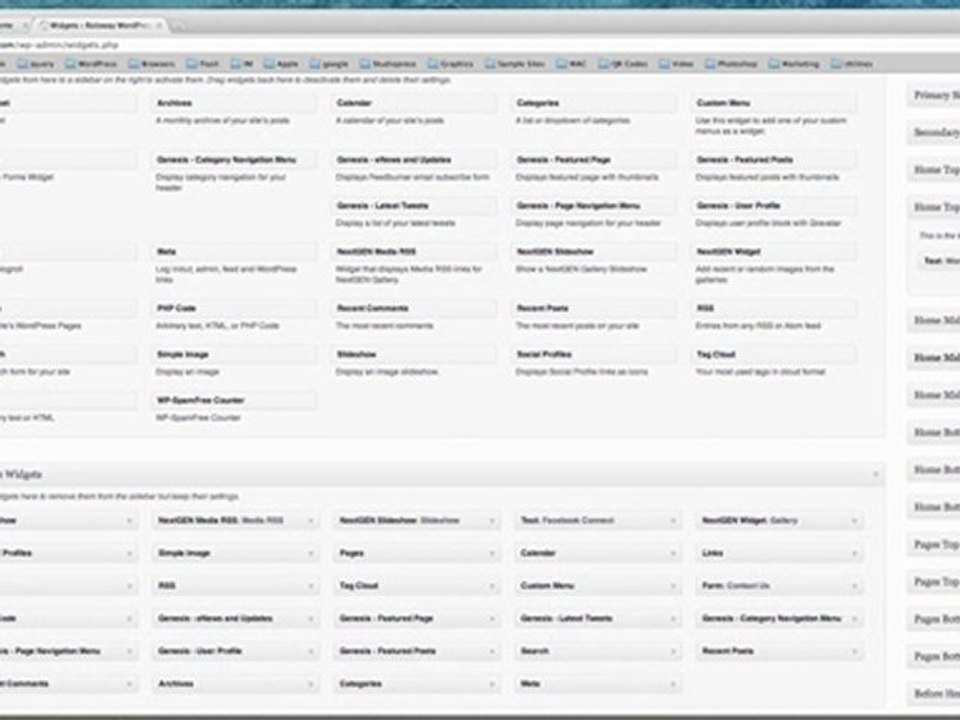 Tutorial on WordPress Homepage Widget