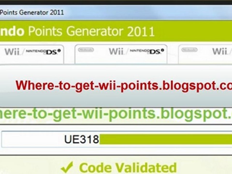 Wii Points Generator WORKS NEW 550 codes GET THEM NOW