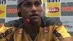 Foot: l'attaquant brésilien Neymar annonce qu'il reste au Santos