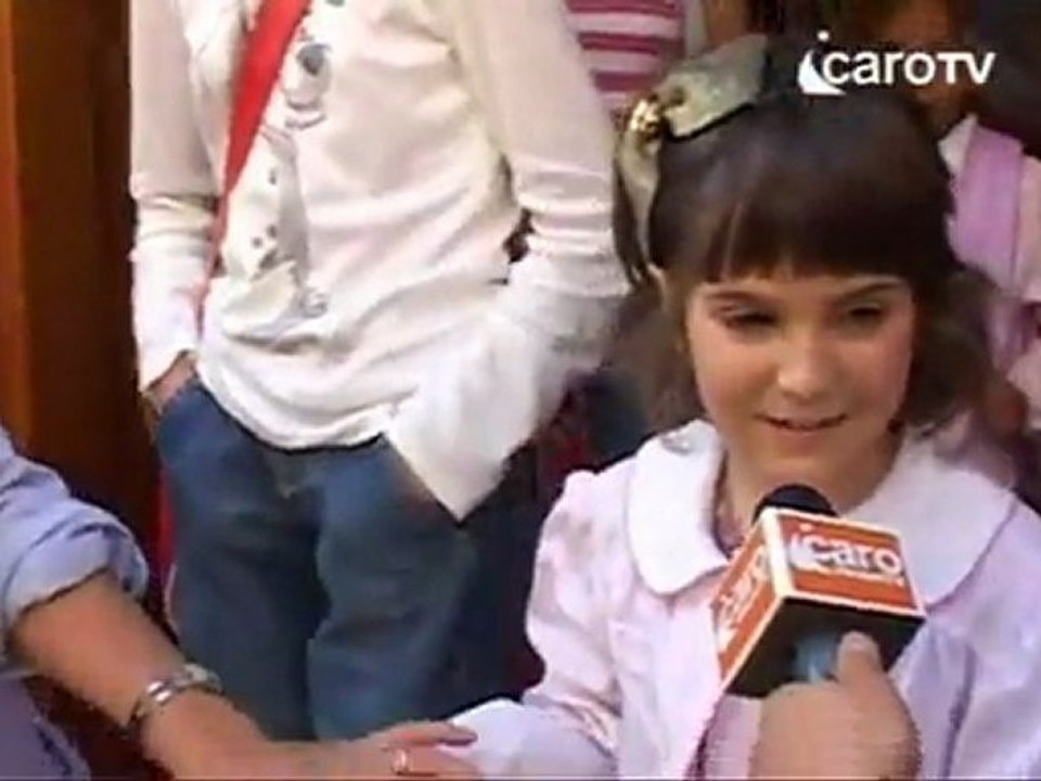 Icaro tv. Primo giorno di scuola per i bimbi riminesi e i loro genitori