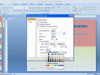 Powerpoint - Le masque de diapositive