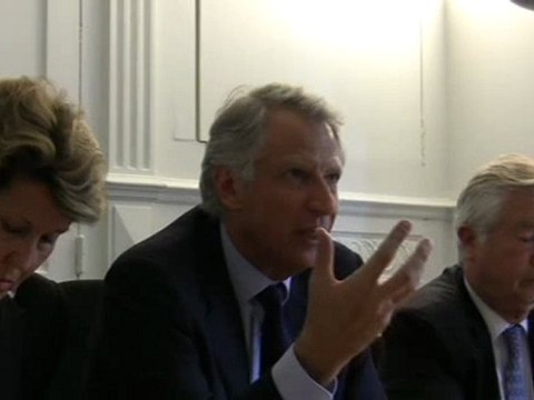 Bureau politique de République Solidaire avec Dominique de Villepin