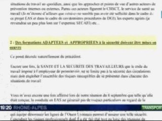 EAS Ouest Lyonnais, inspection du travail.