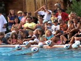 LES GRAINES DE CHAMPIONNE DE L'EQUIPE DE FRANCE DE NATATION SYNCHRONISEE A BOURG-ST-MAURICE