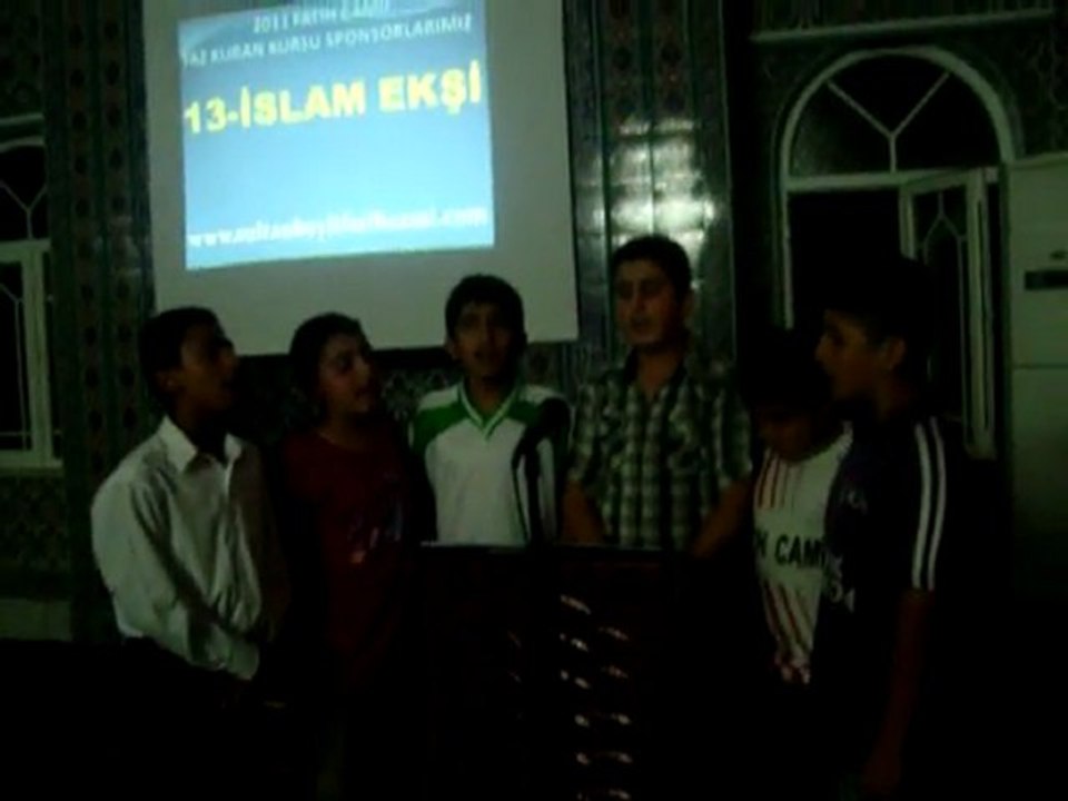 SULTANBEYLİ FATİH CAMİ İLAHİ GURUBU