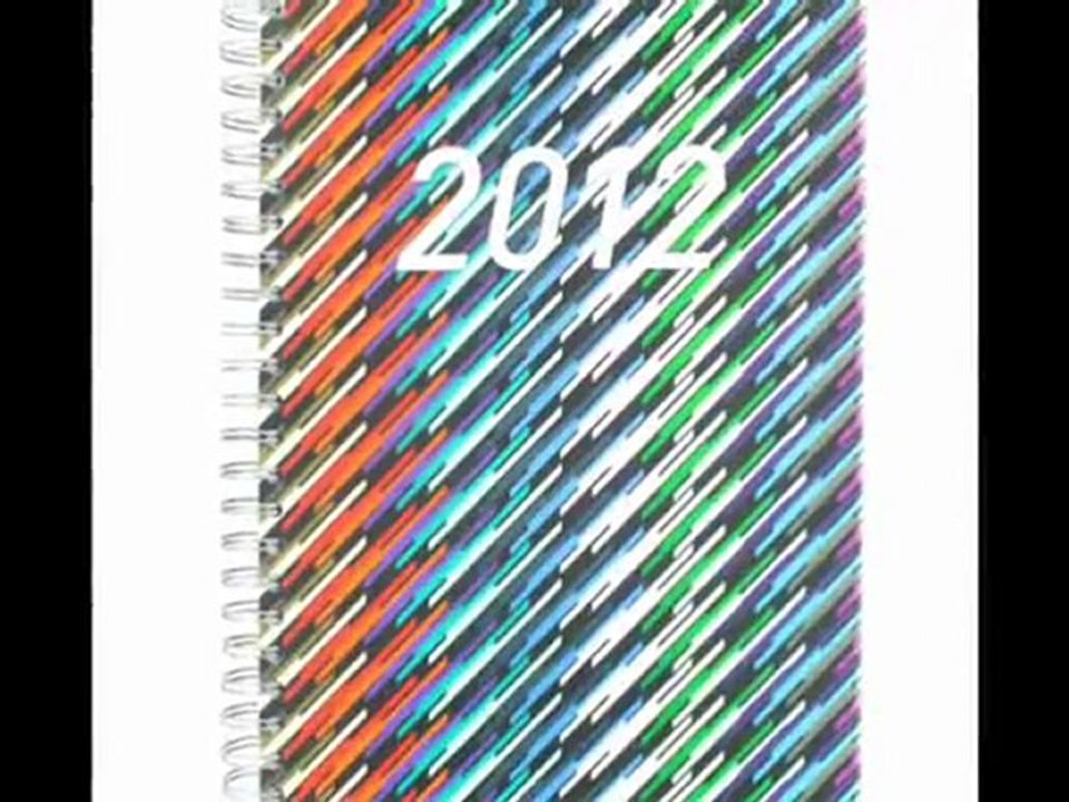 Plan Your New Year Resolution Using 2012 Diary
