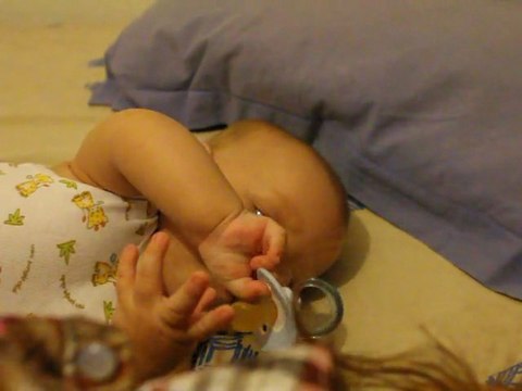 les rires de mon fils