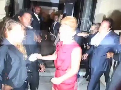 Cheryl Cole Celebrates Shoe Collection with Massive Hair