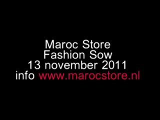 Pro Next event 13 november 2011 Maroc Store Fashion Show in Amsterdam