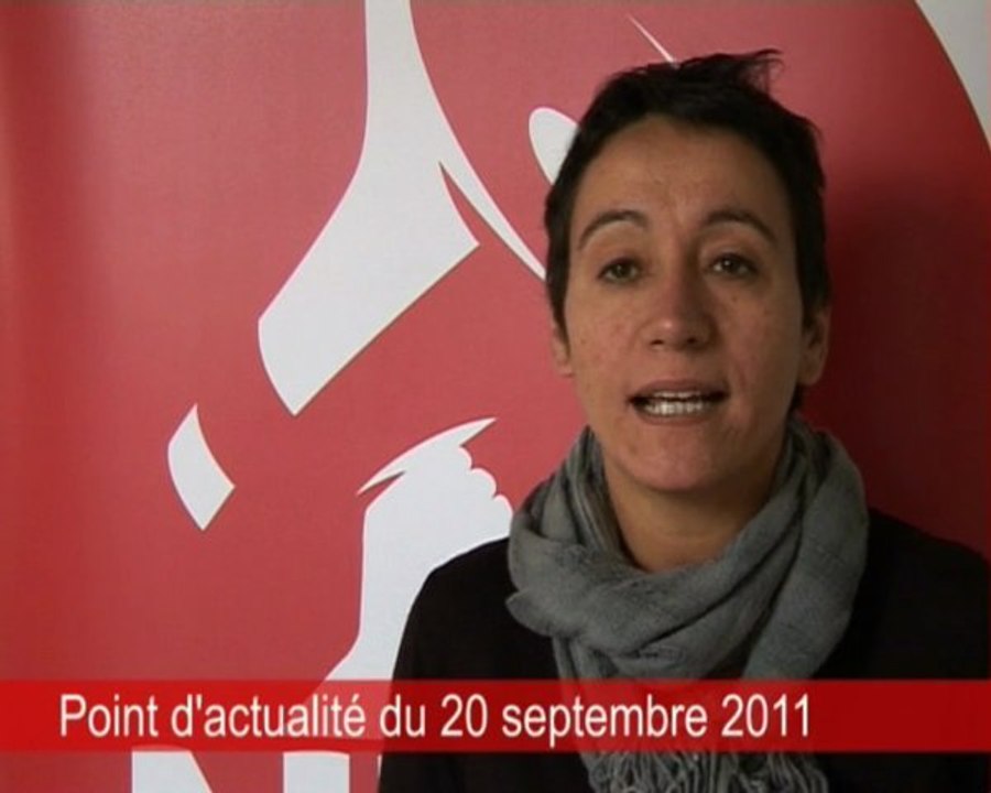 NPA: point d'actualité du 20 septembre 2011