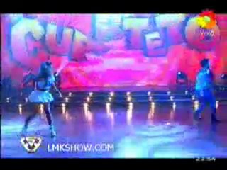 Jimena Baron baile del cuarteto en Bailando 2011