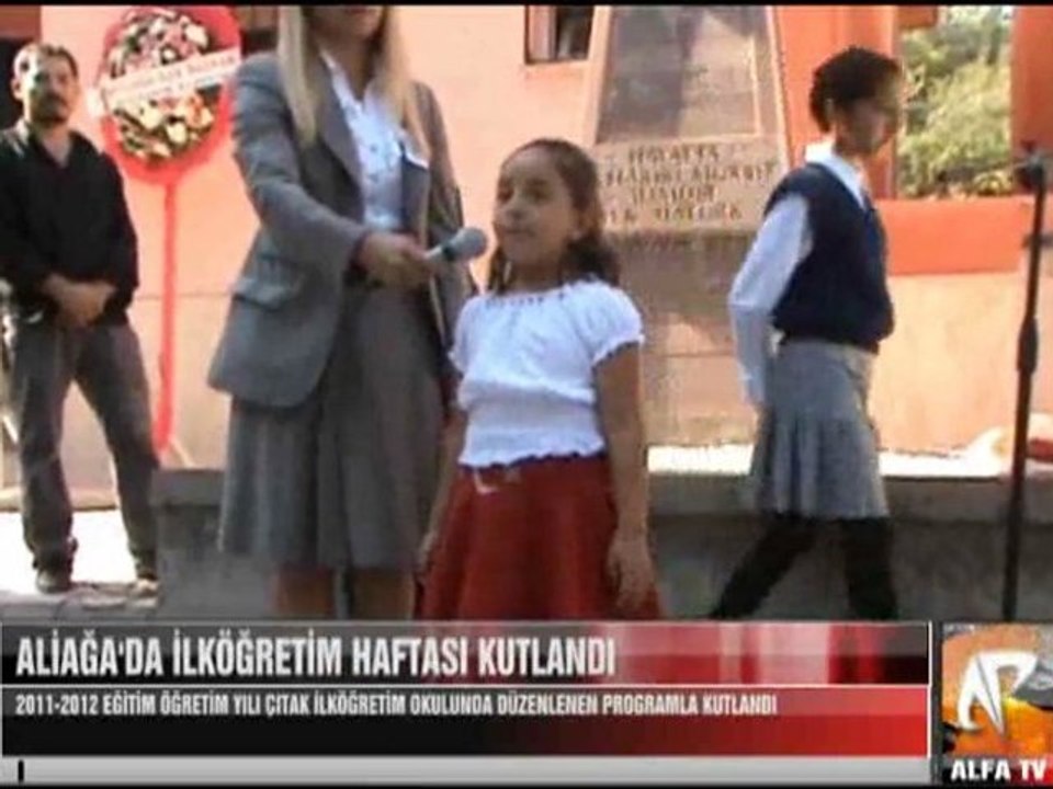 Aliağa'da İlköğretim Haftası Kutlandı 1