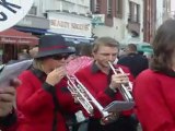 dans les rues d'Antibes par l'Union musicale d'hazebrouck