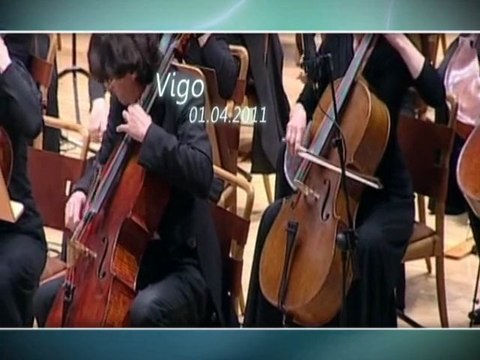 Yuri Botnari conducting Moscow Philharmonic Orchestra on festival in Madrid