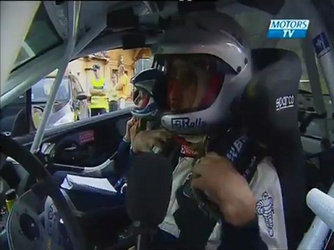 Manche volant 207 rallye du Mont-Blanc 2011