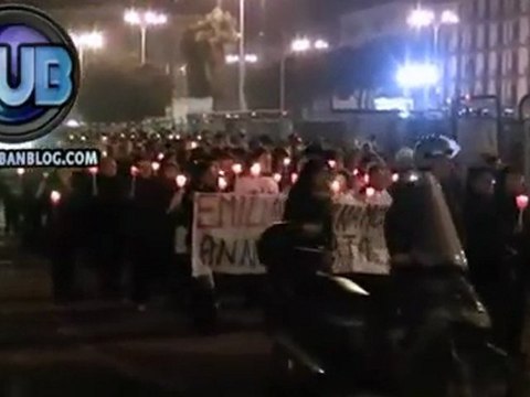 Fiaccolata in ricordo di Emiliana Femiano - Napoli