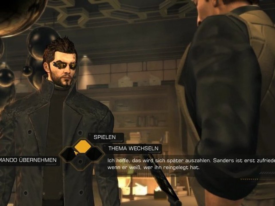 Let's Play Deus Ex: Human Revolution (blind) [Part 11] - Büros durchwühlen