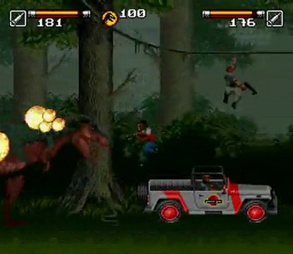 [TAS] Jurassic Park 2 The Chaos Continues (T-Rex Jeep Fight)