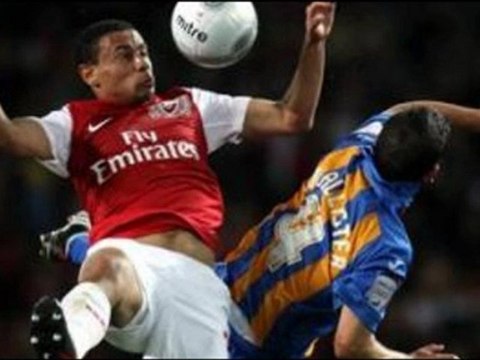 Arsenal 3-1 Shrewsbury Town Gibbs header, Chamberlain superb-strike