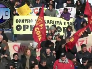 Pomigliano Sciopero Fiom 28 Gennaio 2011 - Parte 1di2