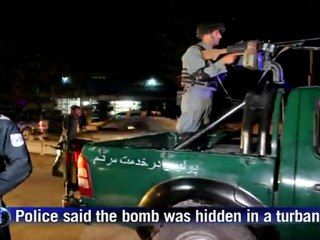 Turban bomber kills ex-Afghan president