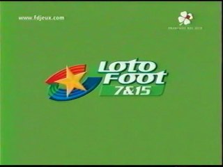 Publicité Loto Foot Francais des jeux 2004