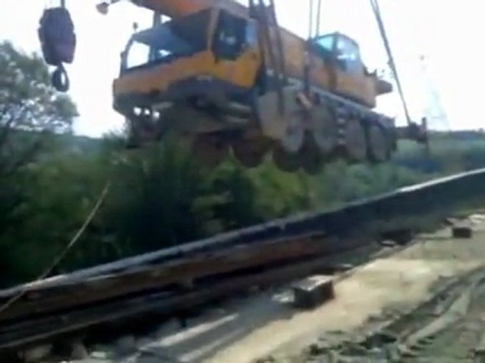 Zu schwer einen Kran Fail