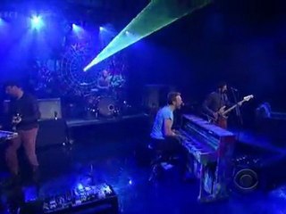 Coldplay - Paradise - David Letterman 9-20-11