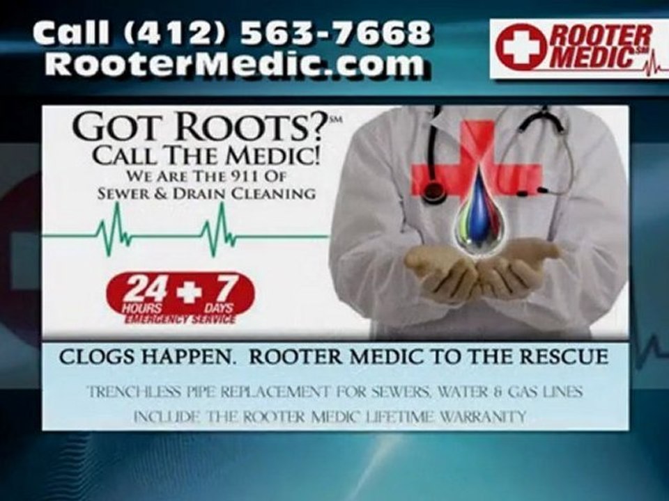 Drain Cleaning in Bridgeville PA – Rooter Medic Drain Cleaning