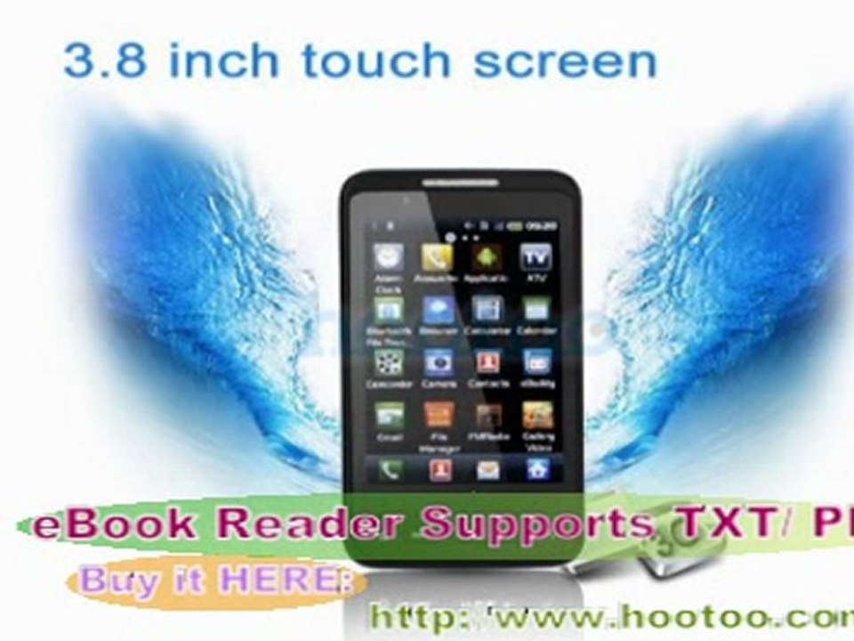 Get Andromeda FV14 Android 2.2 Smartphone from HooToo to Enjoy Android System