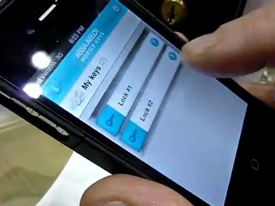 Assa Abloy-Yale automated door locks with Near Field Communication