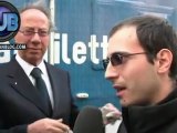 Gianni Lettieri candidato sindaco di Napoli PDL e Maurizio Gasparri