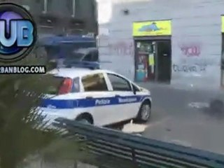 Scontri Antifascisti Polizia - Napoli 29 Aprile 2011