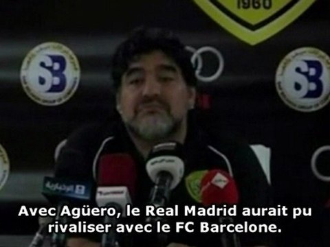 Maradona : J'ai conseillé Agüero à Mourinho