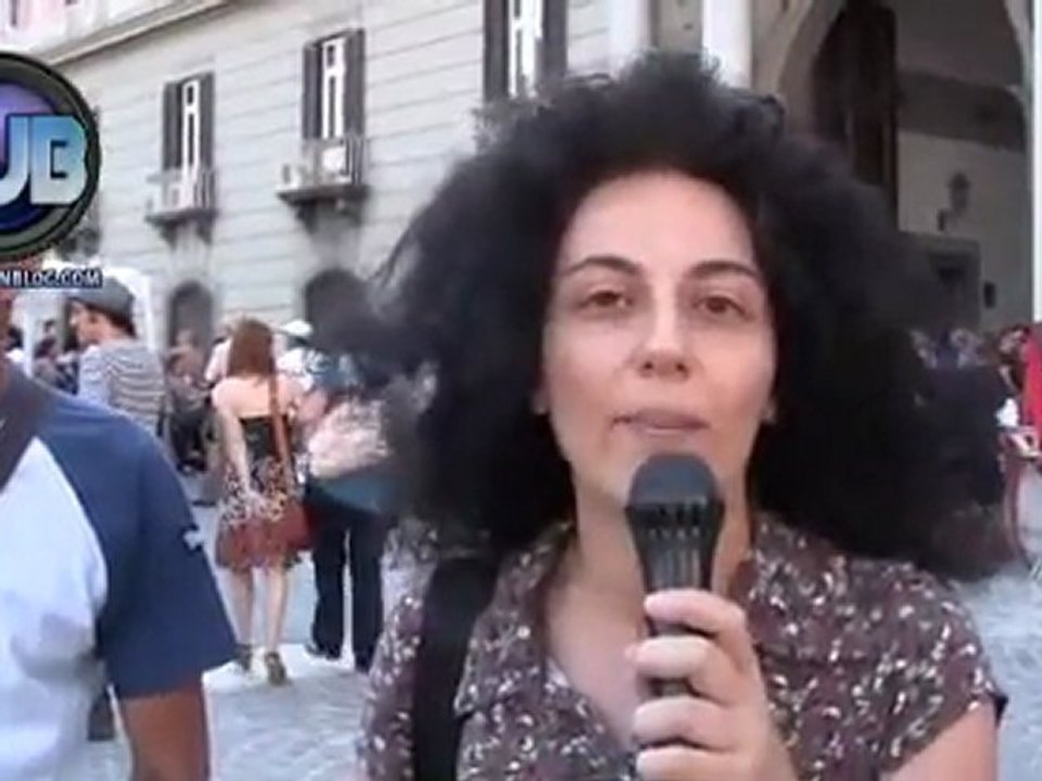 Precari della scuola  - presidio raccolta differenziata