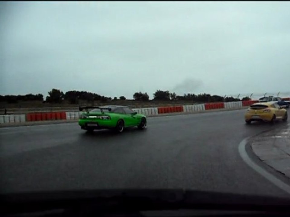 Ledenon circuit Sepembre 2011.Accident