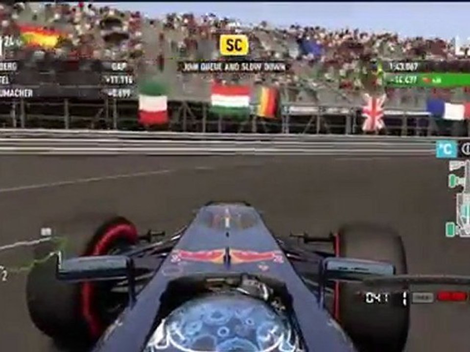 F1 2011 - Safety Car Gameplay
